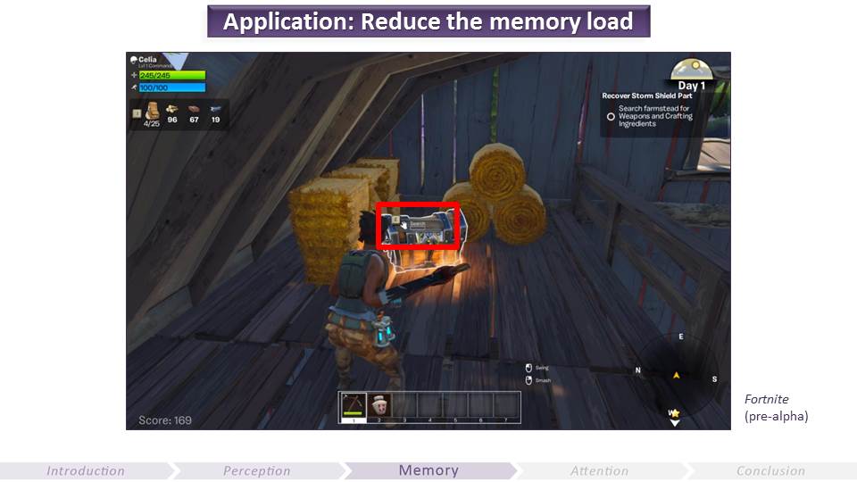Reduce Memory Load | Video Game UX