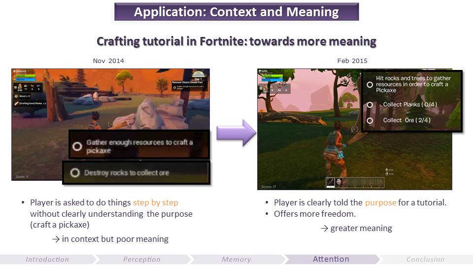 Attention: Context & Meaning | Video Game UX